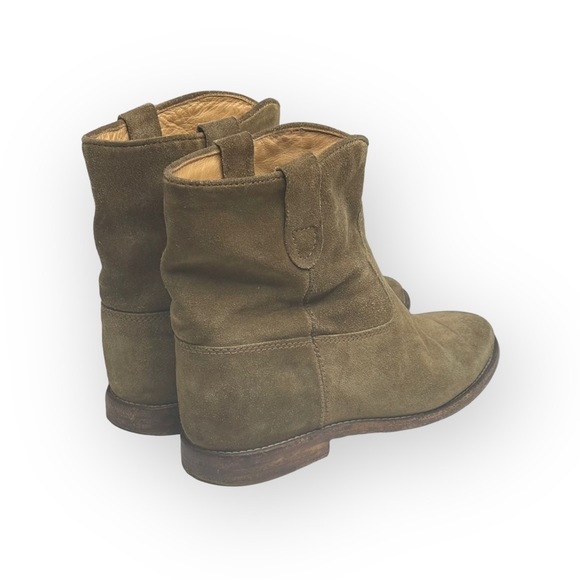 Isabel Marant 𖤐 Alessandra Ambrosio’s Crisi Slouchy Suede Boot 𖤐 Taupe 𖤐 36 - Picture 5 of 17